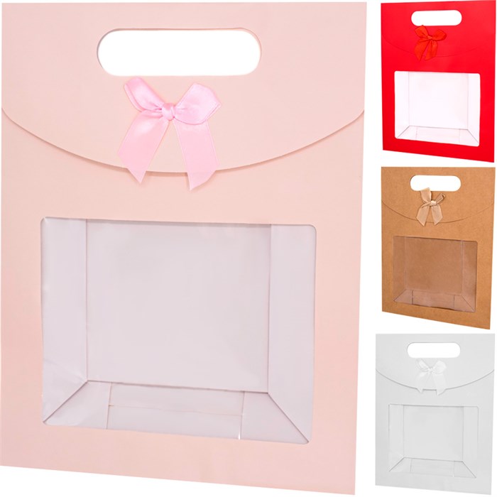 Пакет 25х12х31см с прозрачным окошком FG240523278N-3 560-933