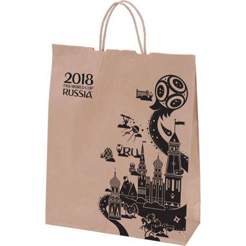 Пакет ЧМ-2018 32х27х12см крафт Т11027 260-828