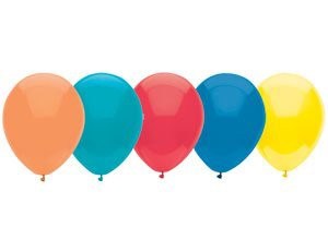 Набор шаров Пастель 25см 10штв уп. /Е 1111-0104 /цена за уп/ 160-843