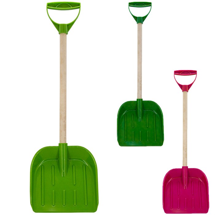 Лопата деревянный черенок, пластик 65 см 00-00000201 168-993