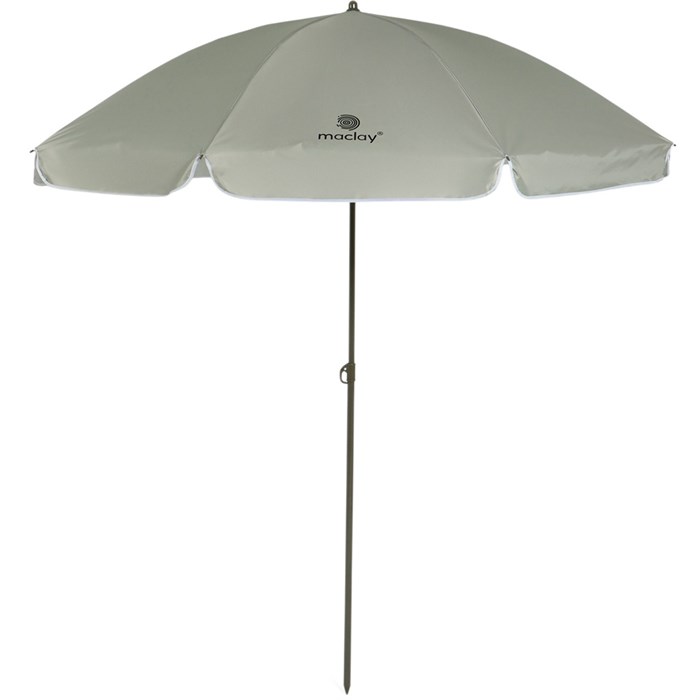 Зонт пляжный Maclay с механизмом наклона, d=210 cм, h=200 см, 10794942 373-722