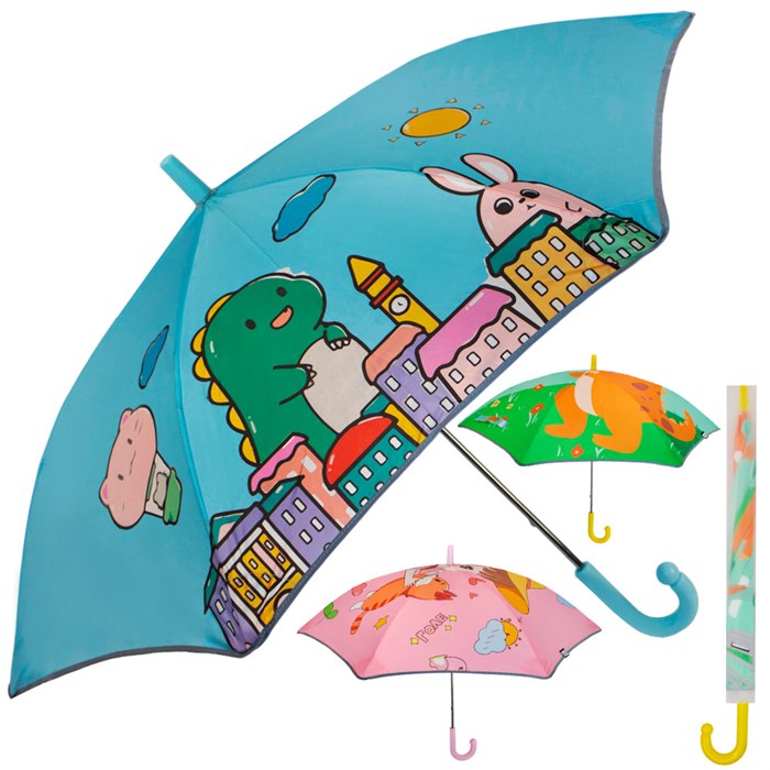 Зонт 50см FG240523375N-2 со светоотражающим эл. 373-570