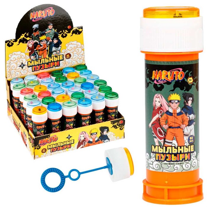 Мыльные пузыри Т24951 Наруто 60 мл 1toy 373-253