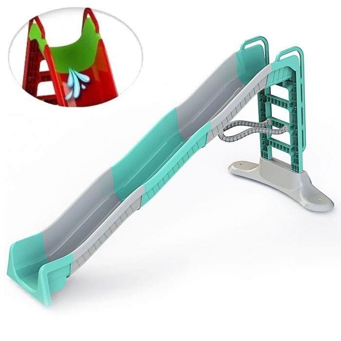Горка Мега 01450/4 зеленый/серая 150х79х4000мм 274-859