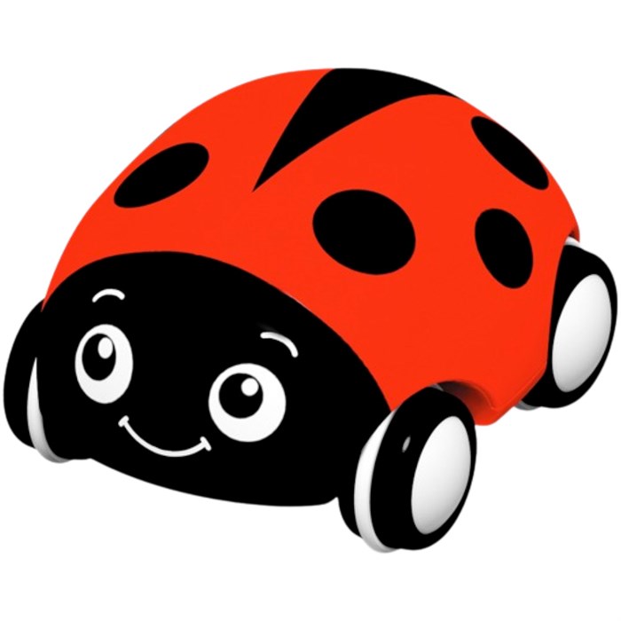 Автомобиль Машинка для малышей «Божья коровка» 02611 /16/ 203-285