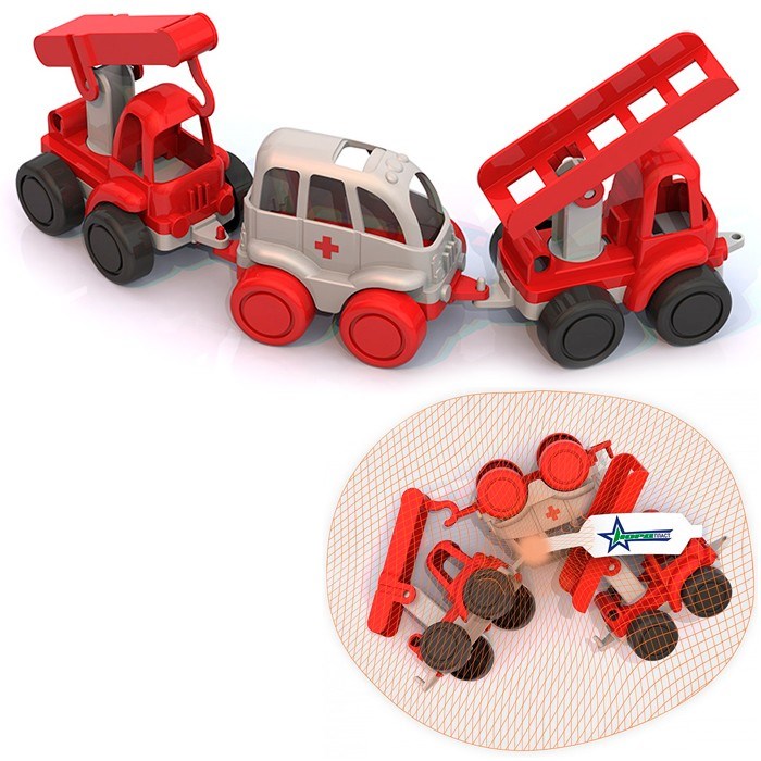 Набор Нордик МЧС 3шт. 214 Норд /14/ 103-147