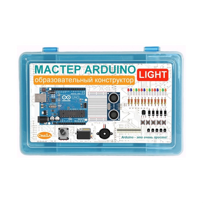 Образовательный электронный конструктор Смайл "Мастер Light" 8798