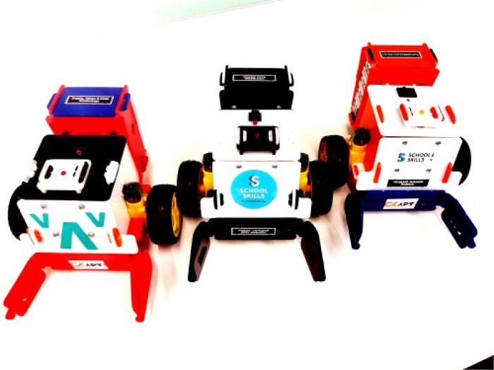 Конструктор «СКАРТ Мобильный робот-футболист» ✅ 14759