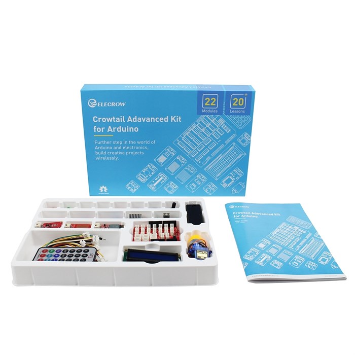Стартовый комплект датчиков Elecrow Crowtail Advanced Kit для Arduino проектов 3478
