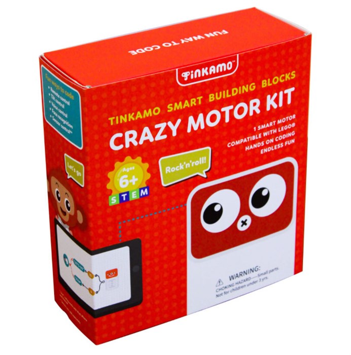 Робототехнический набор для конструирования Tinkamo Crazy Motor Kit (Базовый) 10140
