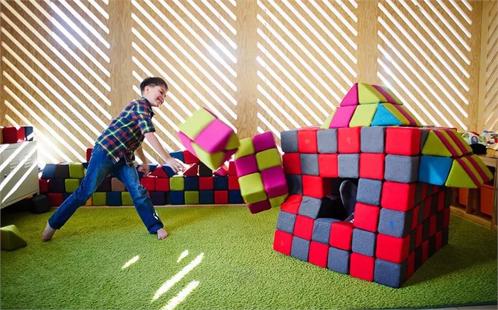 Набор мягких магнитных кубиков JollyHeap JOY 7184