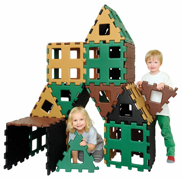 Набор для группы "Полидрон Супер-гигант. Доп цвета" (шрифт - русский Брайль) ✅ 7433