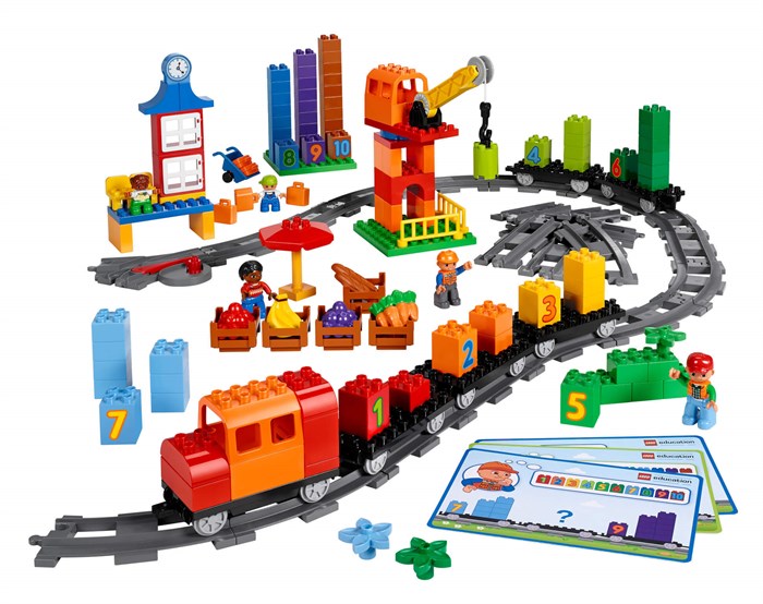 Математический поезд LEGO DUPLO 45008 (2+) 4433