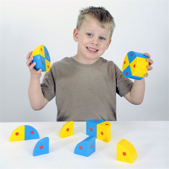 Конструктор Полидрон "Магнитные блоки 3D. Сферы и цилиндры" ✅ 8556