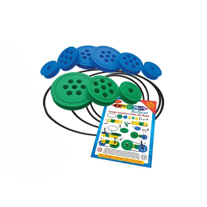 Дополнение к конструктору Morphun STEM «Начальный» «Шкивы, ременная передача» 4382
