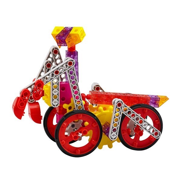 Занимательные шестеренки "Животные" EDX (122 детали, 1 буклет с заданиями) ✅ 3509