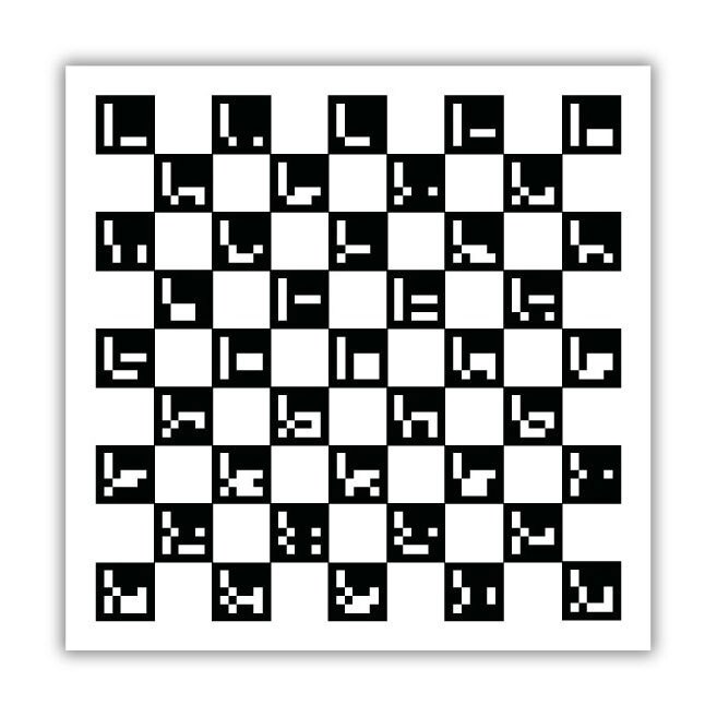 Поле aruco-меток (aruco-маркеров) BRLab, 2x2 м, 41 метка 8996