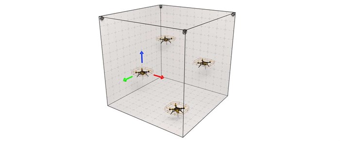 Геоскан Пионер - Безопасное воздушное пространство (защитная сетка 3х3х3м) 18727