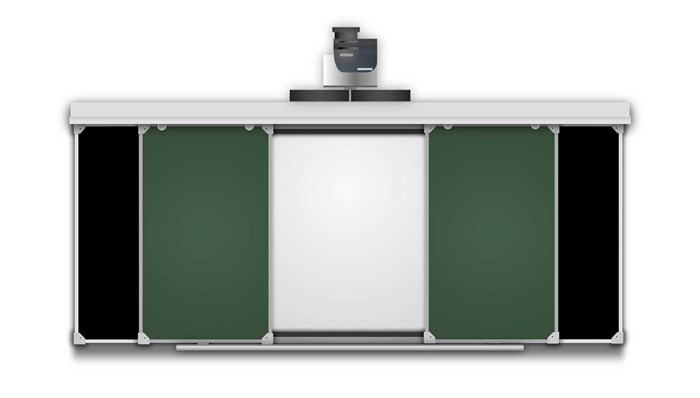 🔰Рельсовая система 3000х1000(1500х1000) комби (боковые: черный, центр: зеленый) ✅ 14690