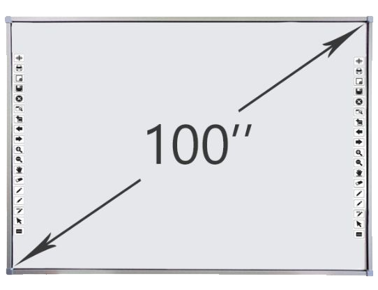 Интерактивная доска DigiTouch с диагональю 100" ✅ 8526