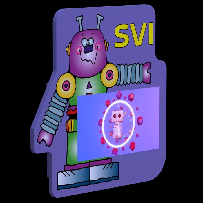Интерактивный логопедический комплекс Service.Interactive "Робот Мини" ✅ 1473