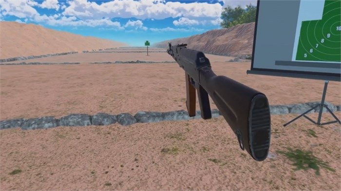 Набор «ПАК VR-тир (Старт)» Программное обеспечение виртуальный стрелковый тир и VR шлем PolyVR 6 Dof 18021