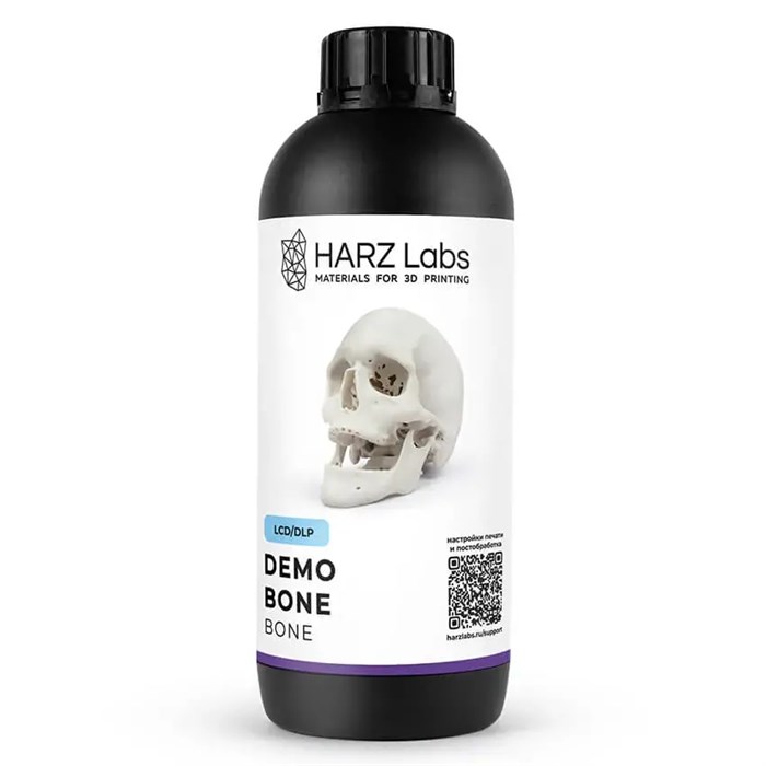 Фотополимерная смола HARZ Labs Demo Bone, слоновая кость (1000 гр) 8363
