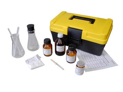 Набор для исследования жесткости, хлорида, железа и СПАВ в воде Строникум 13372