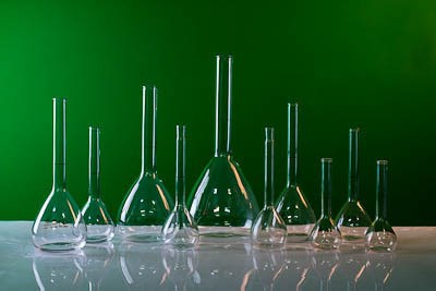 Комплект колб мерных от 100 мл до 2000 мл (10 шт.) Строникум 13486