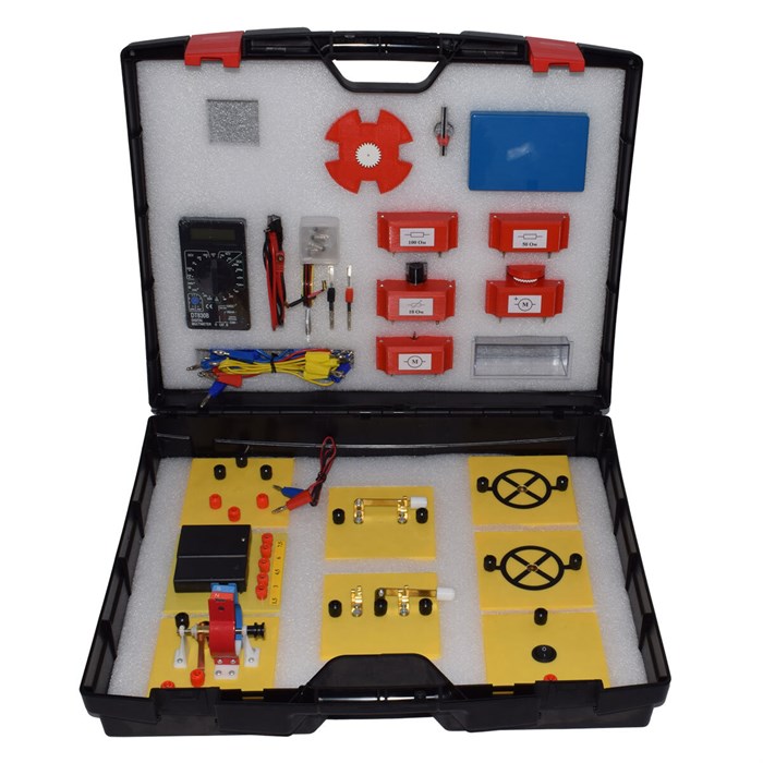 Комплект демонстрационного оборудования "Электрические цепи на магнитах" ✅ 14339