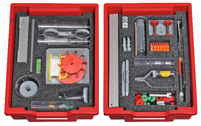 Комплект лабораторного оборудования "Механика 1: твердые тела, жидкости, газы" Cornelsen 7167