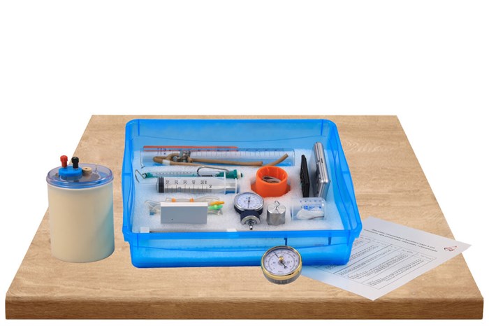 ЕГЭ-лаборатория по физике L-Микро (в лотках, со стойкой) 2674