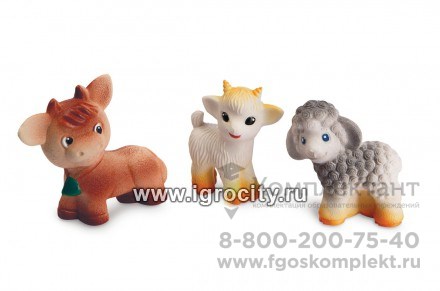 Фигурки животных "Бабушкино подворье", Огонек, арт.  С-907 036710921