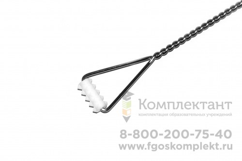 Зонд массажный «Ежик эконом» на витой ручке с колечком (фторопласт) (Автор Томилина С.М.) 0369833689