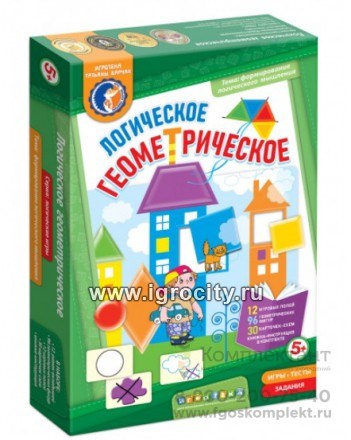 Игровое пособие" Логическое Геометрическое", игротека Татьяны Барчан, арт.5051124 518837001
