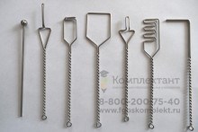 Комплект логопедических зондов для постановки звуков для маленьких детей(7 штук), 0177802523