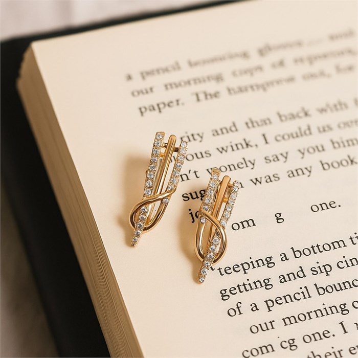 Серьги Каталог >> Бижутерия >> Ювелирная бижутерия коллекция "Xuping" покрытие позолота, вставка: цирконы, цвет: прозрачный, арт.007.210 007.210