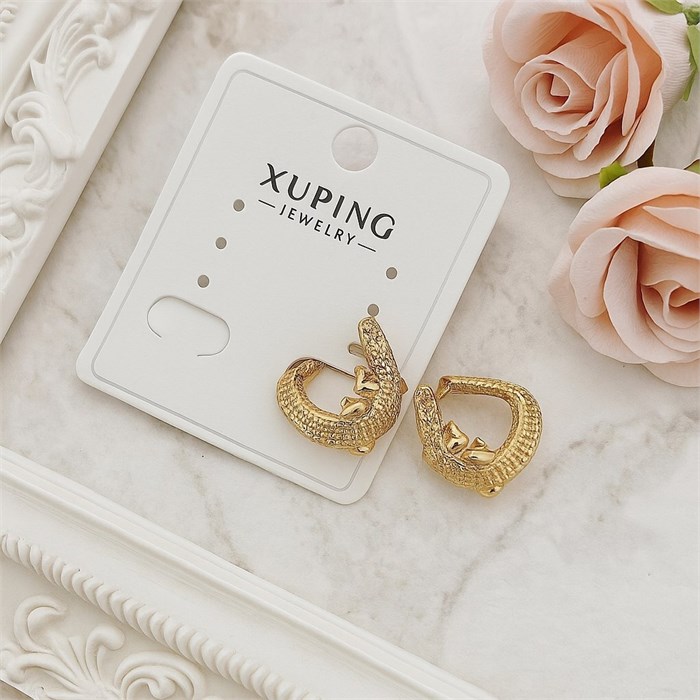 Серьги коллекция "Xuping" покрытие позолота, арт.004.106 004.106