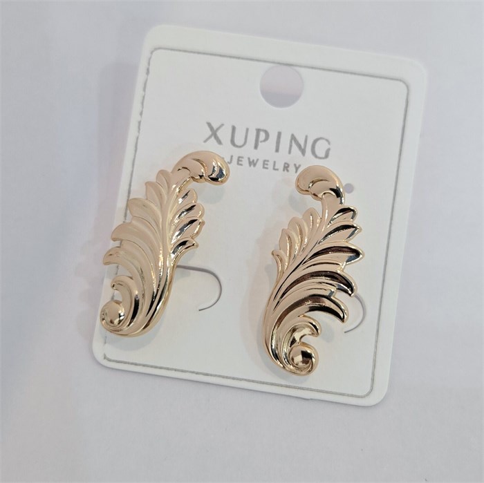 Серьги коллекция "Xuping" покрытие позолота, арт.004.089 004.089