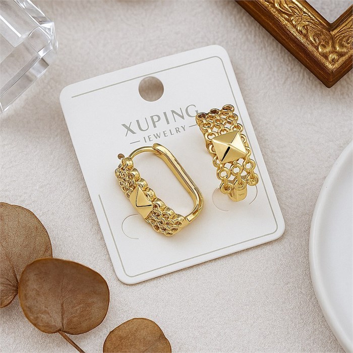 Серьги коллекция "Xuping" покрытие позолота, арт.004.079 004.079