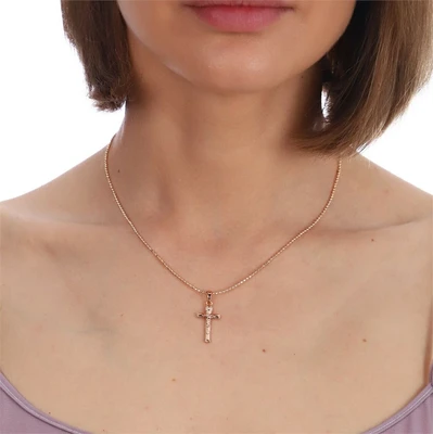 Кулон Xuping, Крестик, покрытие позолота, Е 5800, арт.747.854 747.854