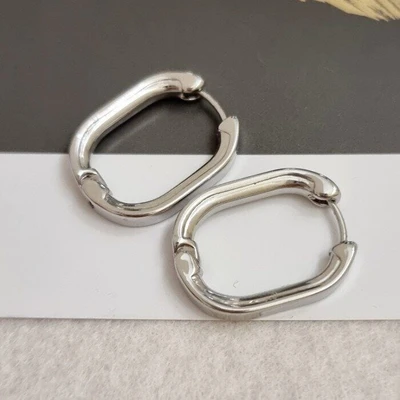 Серьги геометрические, цвет серебристый, 05025, арт.001.506 001.506