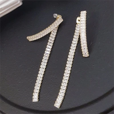 Длинные серьги, Очень Модные, золотистый цвет, 25202, арт.606.423 606.423
