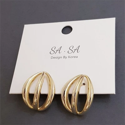 Серьги, золотой цвет, арт.201.399 201.399