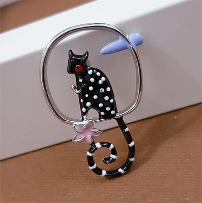 Брошка  "Котик",  656050, арт. 311.945 311.945