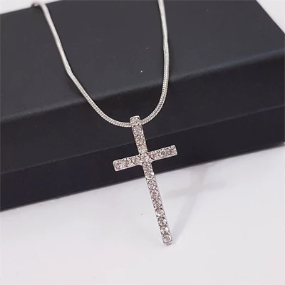 Цепочка короткая с крестиком, 316013, арт.008.072 008.072