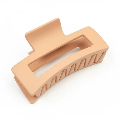 Заколка-краб бледно-розовый матовый, арт 108.021 108.021