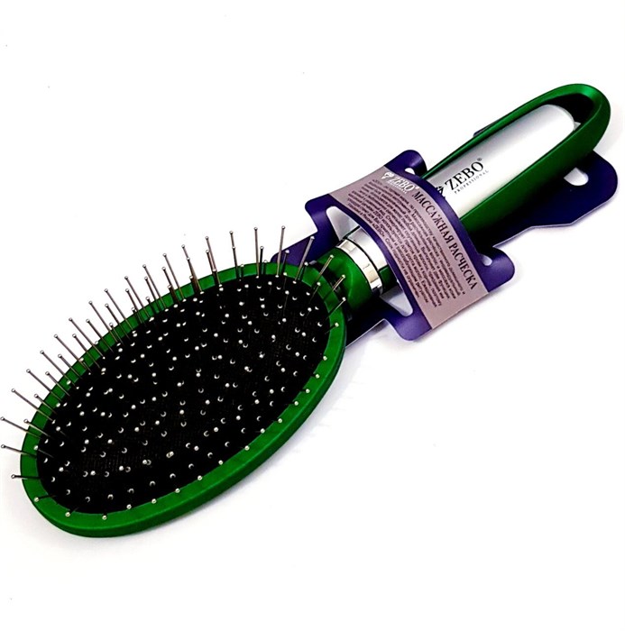 Массажная расческа для волос Zebo, цвет в ассортименте, 9551SHKMUP-75740, арт.252.438 252.438