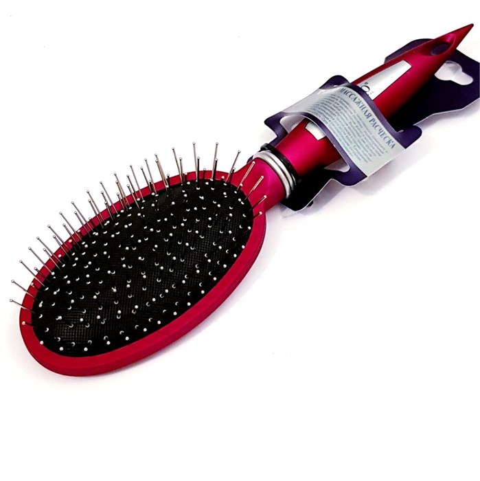 Массажная расческа для волос Zebo, цвет в ассортименте, 9551SHAE1-80740, арт.252.416 252.416