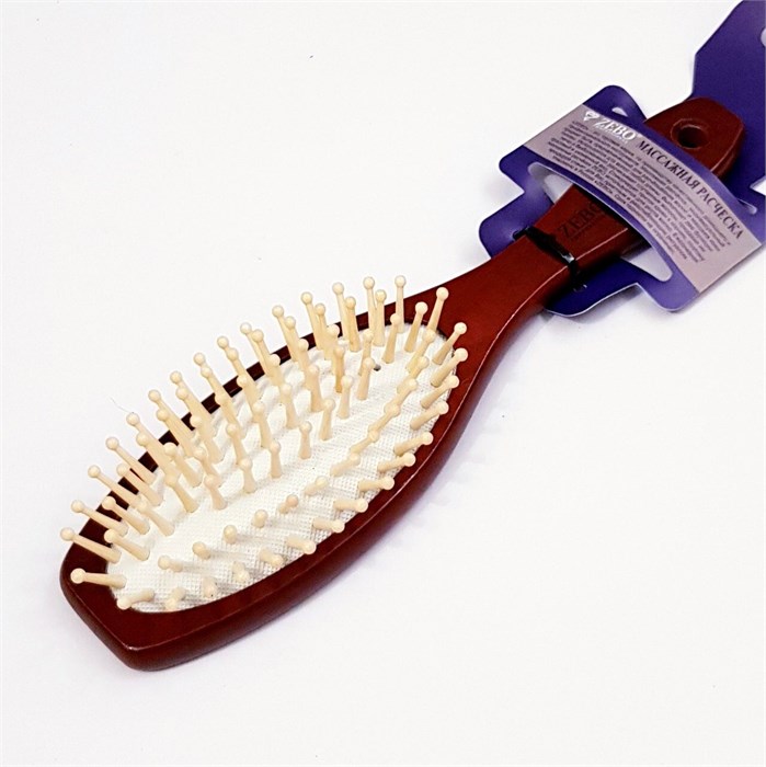 Массажная расческа для волос Zebo, W-9023-70051, арт.252.379 252.379